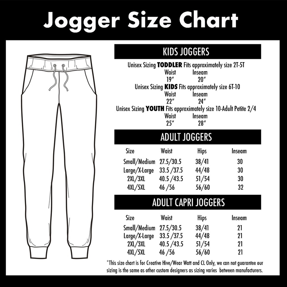 Colorful Umbrella‎ Print Capri Joggers - Picture 2 of 6